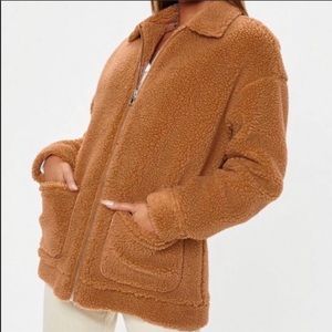 Missguided Oversized teddy Jacket